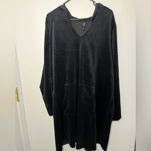 Torrid Black Velvet Sleep Dress